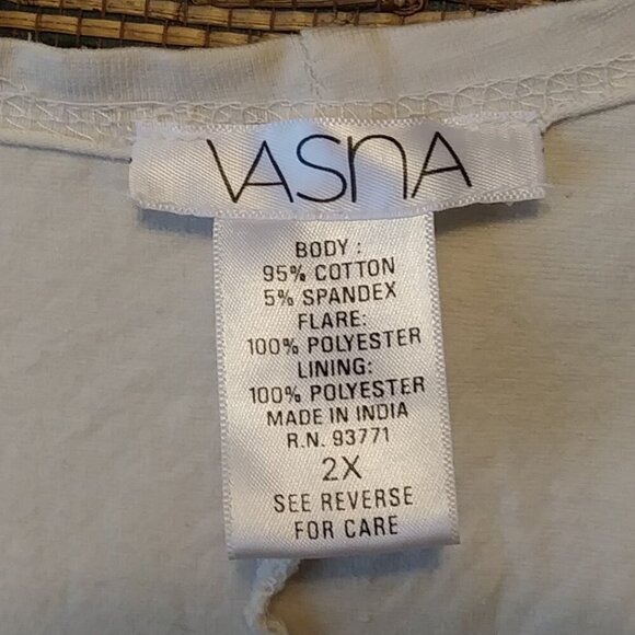 💐 Vasna Boho Dress 2X – Pink & Burgundy Floral Chiffon Skirt - Plus Size - Picture 5 of 13